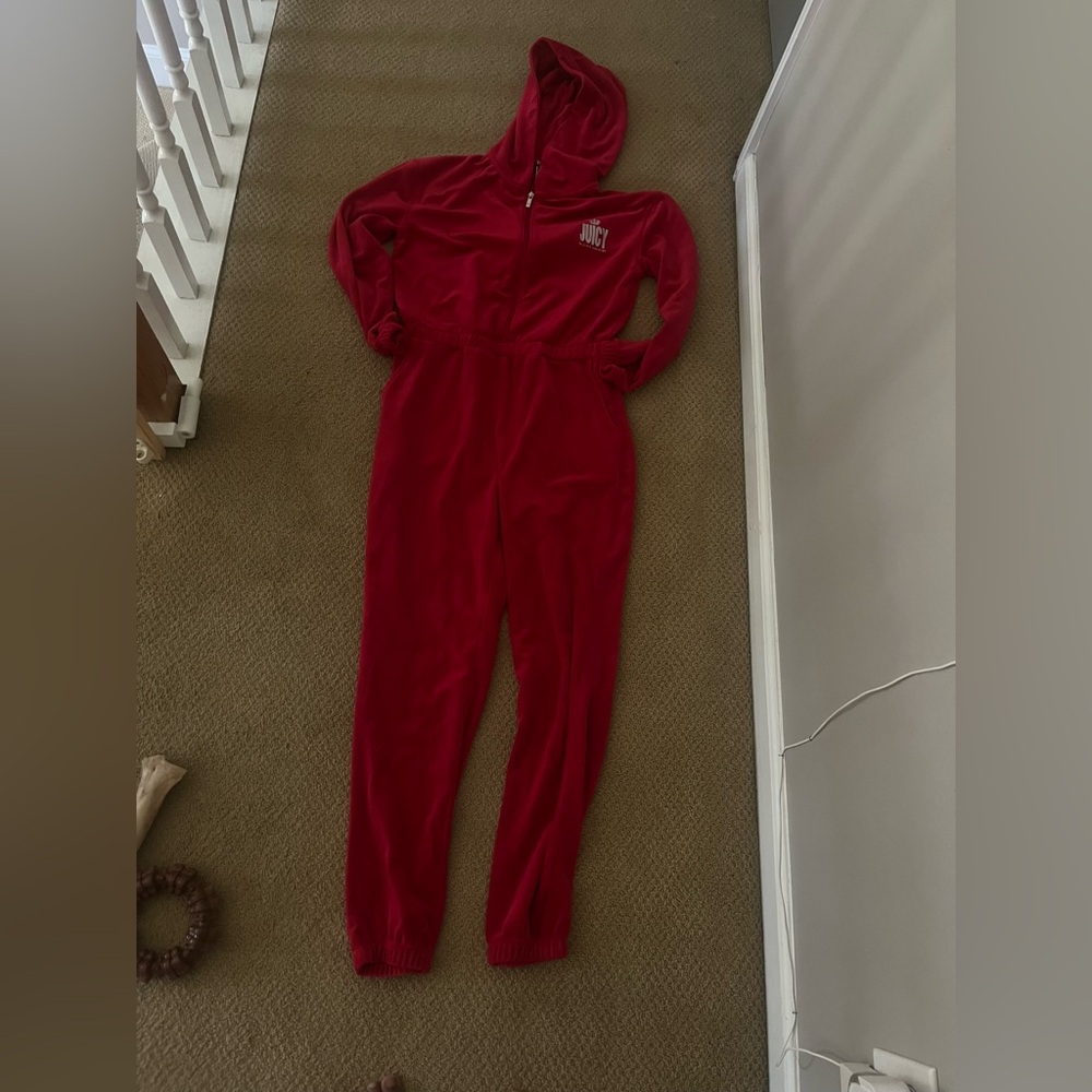 Red Juicy Couture Jumpsuit